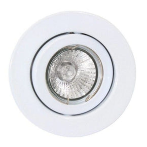 EUROLUX Downlight Fitting Eurolux Downlight Fitting D39 White, GU10/MR16