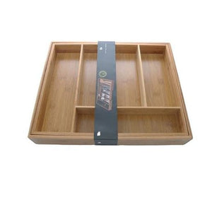 Excellent Houseware Dome Bamboo Excellent Houseware Cutlery Tray Bamboo Exten 430x350x65cm 21056