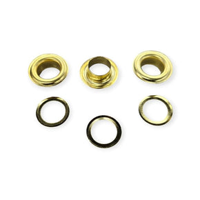 EYELITS Habby Gold Eyelits W/Washers (7798453108825)