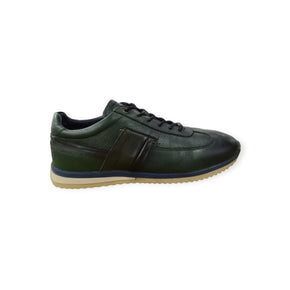 F Marcetti Sneakers F Marcetti Men's Leather Sneaker Green