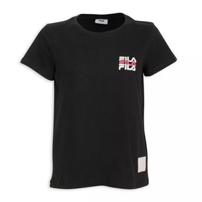 Fila T Shirt Fila Women's Lydia T Shirt Black (7817671737433)