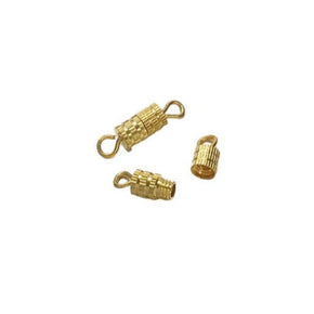 FINDINGS HABBY Cylindrical Fastener Clasp Screw Snap (7771740766297)