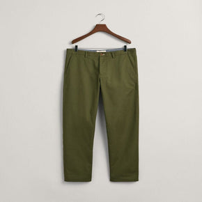 GANT Mens Chinos Size 32 Gant Regular Fit Tech Prep Chinos Juniper Green