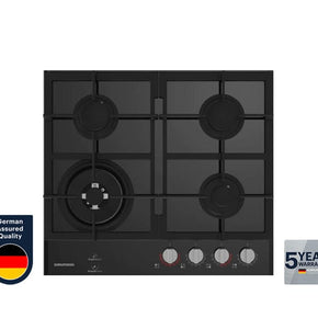 Grundig Gas Hob Grundig 600mm Gas On Glass Hob Gigl6234250 (7481423462489)