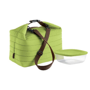 Guzzini LUNCH BOX Guzzini On The Go Handy Bio Thermal Large Bag And Container Apple Green GZ03290384