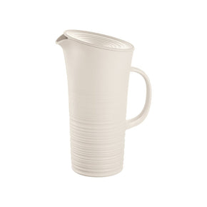 Guzzini Pitcher Guzzini Pitcher With Lid Tierra 1.8L Milk Cream GZ181701156