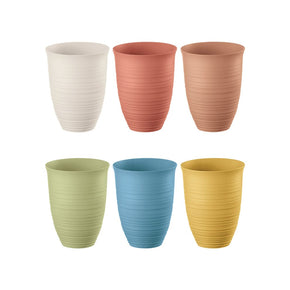 Guzzini Pitcher Guzzini Tumblers Tierra Assorted 350ml Set Of 6