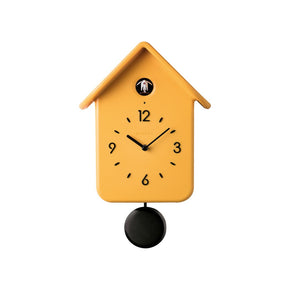 Guzzini Wall Clocks Guzzini Cuckoo Clock With Pendulum Home Ochre GZ168602165