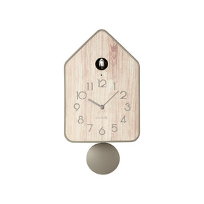 Guzzini Wall Clocks Guzzini Up Wall Clock With Pendulum Home Wood GZ168606158