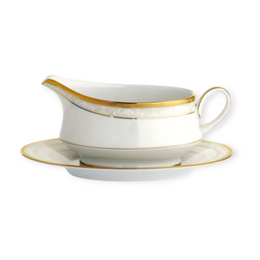 Noritake Hampshire Gold Gravy Boat & Saucer 500ml HAMPG012 (7792261038169)