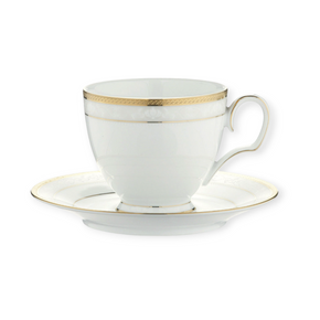 Noritake Hampshire Gold Tea Cup & Saucer 250ml HAMPG033 (7792266379353)