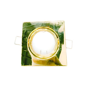 HELLO TODAY Downlight Fitting Hello Today Downlight Fitting Square Swivel MD502 Gold GU10/MR16