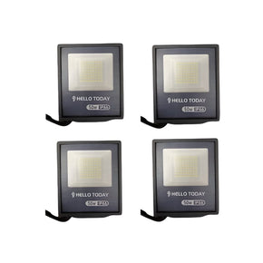 HELLO TODAY Flood Light Hello Today 50W LED Floodlight Set Of 4