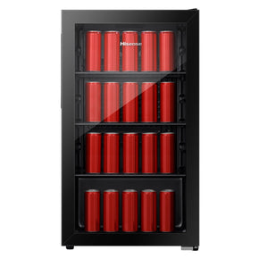 hisense beverage cooler Hisense Black Beverage Cooler H125BC