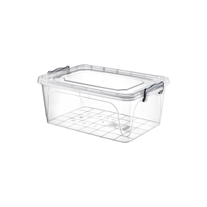 Buy 1.5lt hobbylife plastic storage box with clip on lid