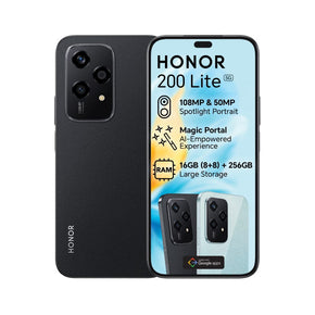 Honor Mobile Phones Honor 200 Lite 5G Dual Sim 256GB - Midnight Black