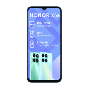 Honor Mobile Phones Honor X6A 128GB Dual Sim - Silver