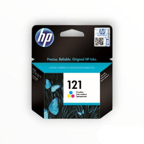 HP INK CARTRIDGE HP 121 Original Tri-Colour Ink Print Cartridge - Cyan, Magenta, Yellow CC643HE