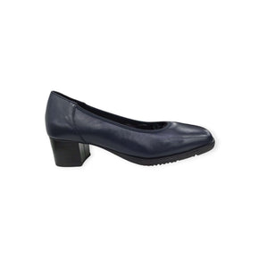 Hush Puppies Heels Hush Puppies Women's Isabella Navy Sheep Analine Leather (7802225819737)