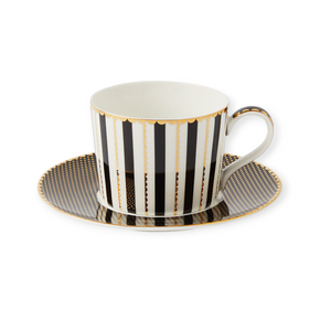 Maxwell & Williams Teas & C’s Regency Cup & Saucer Black 240ml HV0485 (7764305674329)