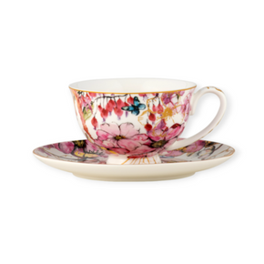 Maxwell & Williams Enchantment Footed Cup & Saucer 200ml HV0506 (7764221362265)