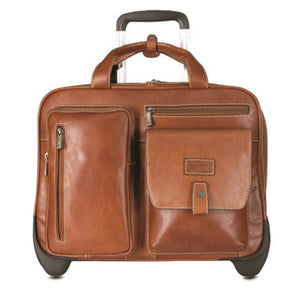 Jekyll & Hide Briefcase Jekyll & Hide Montana Business Cabin Trolley Brown – 4339