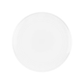 Jenna Clifford Dinner Plate Jenna Clifford Embossed Lines Dinner Plate 27cm Cream White Set Of 4