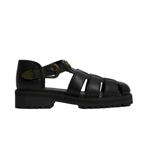 Jonathan D Sandals Jonathan D Sammy Black Sandals (7816818786393)