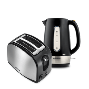 Kenwood TOASTER & KETTLE Kenwood Breakfast Set Pack Kettle & 2 Slice Toaster MPM02.000BK (4763116929113)