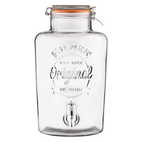 Kilner Dispenser Kilner Clip Top Round Drinks Dispenser 8 Litre KL0025403 (7802476298329)