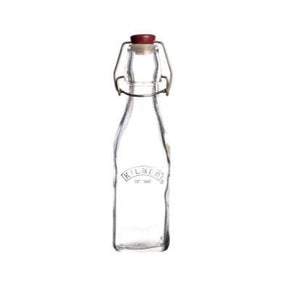 Kilner Universal Jar Kilner Clip Top Square Bottle 0.25 Litre KL0025470