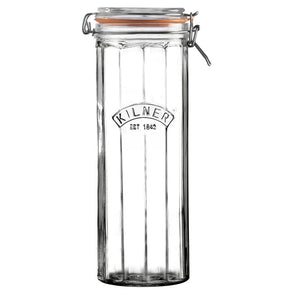 Kilner Universal Jar Kilner Facetted Clip Top Jar 2.2 Litre KL0025736