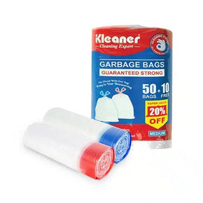 Kleaner Refuse Bags Kleaner Garbage Bag Medium 60 Sheets 10 Litres GSL006