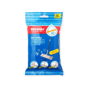 Kleaner Wipes Kleaner Mop Replacement Wet Wipes Pack of 20 K19007 (7885889765465)