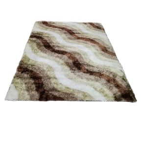 Komfort RUG Komfort Chino Shaggy Rug Beige 136x200cm 769062 (7883038916697)