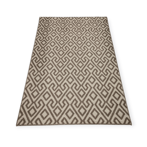 Komfort RUG Komfort Maze Rug 133X210cm Brown/Beige 427861 (7876689068121)