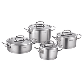 Korkmaz Pots Set Korkmaz 8 Piece Proline Cookware Set A1147