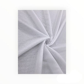 Korteks Textiles SHEER VOILE White Plain Frosted Voile Collection 300 cm (7713722040409)