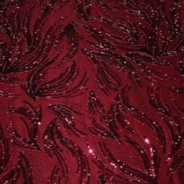 LACE Dress Fabrics Blood red Faith Evening Couture Lace 130 cm (7779624517721)