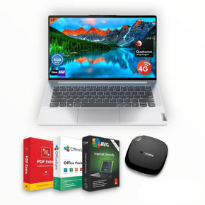 Lenovo LAPTOP BUNDLE Lenovo Idea Pad 4G Qualcomm Snapdragon 8c 8GBRAM/ 256GBSSD Bundle (7812840259673)