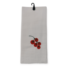 Linen House Dish Cloths Linen House White Tomatoes Tea Towel 44x65cm