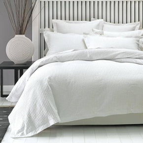 Linen House Duvet Cover 3/4 Linen House Henderson White Duvet Cover Set