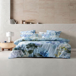 Linen House Duvet Cover 3/4 Linen House Thea Cornflower Duvet Cover Set (6999120019545)