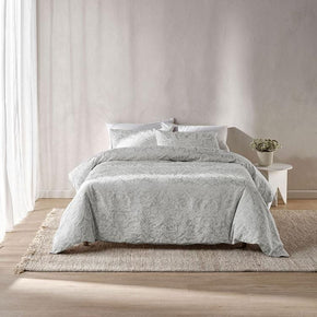 Linen House Duvet Cover Double Linen House Serenity Grey Duvet Cover Set