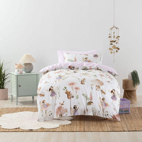 Linen House Duvet Cover Single Linen House Multi Fairy Grove Duvet Cover Set (7894767468633)