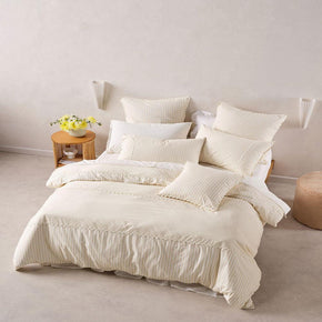 Linen House Duvet Cover Three Quarter Linen House Natural Chica Duvet Cover Set