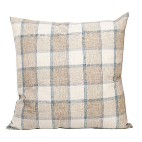 Linen House scatter cushion Linen House Checkmate Scatter Cushion 55 x 55cm Desert Sand (7810173403225)