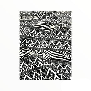 LOOM CRAFT printed fabric DigPolybrush African Zebra Stripe DGZS  140 cm (7803855798361)