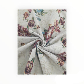 LOOM CRAFT Upholstery Fabrics Tapestry QEMX Red 140 cm (7696903602265)