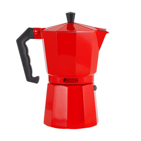 Maxwell & Williams Blend Espresso Maker 9cup Red LQ0169 (7907579789401)